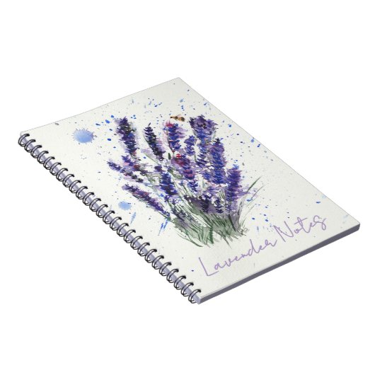 Lavendel Breeze Notitieboek (Rechterzijde)