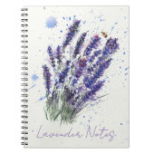 Lavendel Breeze Notitieboek (Voorkant)