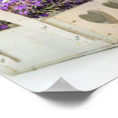 Lavendel brengt ware liefde Poster muurkunst (Hoek)