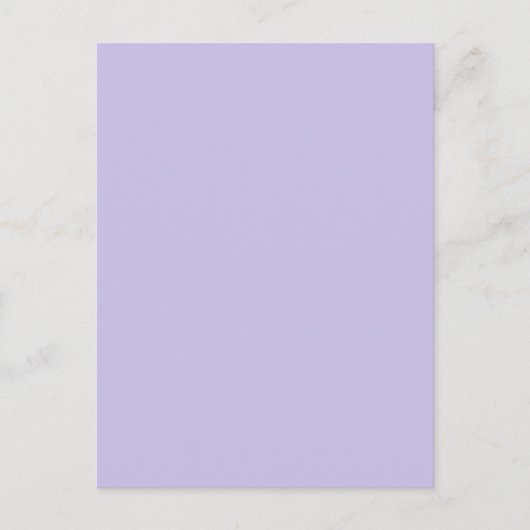 Lavendel Briefkaart (Voorkant)