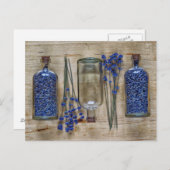 Lavendel Briefkaart (Voorkant / Achterkant)