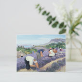 Lavendel Briefkaart (Staand voorkant)