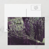 lavendel-briefkaart van de Provence Briefkaart (Voorkant / Achterkant)