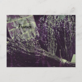 lavendel-briefkaart van de Provence Briefkaart