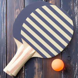 Lavendel Bries Polo Strepen en Effen Tafeltennisbatje
