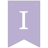 Lavendel bruiloft eenvoudige Paarse bruid & bruide Vlaggetjes (Derde vlag)