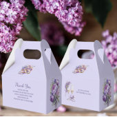 Lavendel bruiloft gunst doos bedankdoosjes
