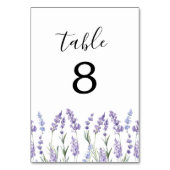 lavendel | Bruiloft Kaart (Voorkant)