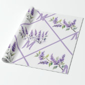 Lavendel Cadeaupapier (Uitgerold)