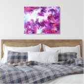 LAVENDEL CANVAS AFDRUK (Insitu (Slaapkamer))