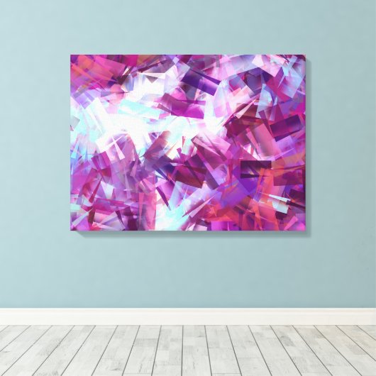 LAVENDEL CANVAS AFDRUK (Insitu (Houten vloer))