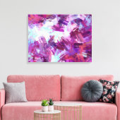 LAVENDEL CANVAS AFDRUK (Insitu (Woonkamer))