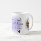 Lavendel Cavalier King Charles Spaniel Aangepaste  Koffiemok (Voorkant rechts)