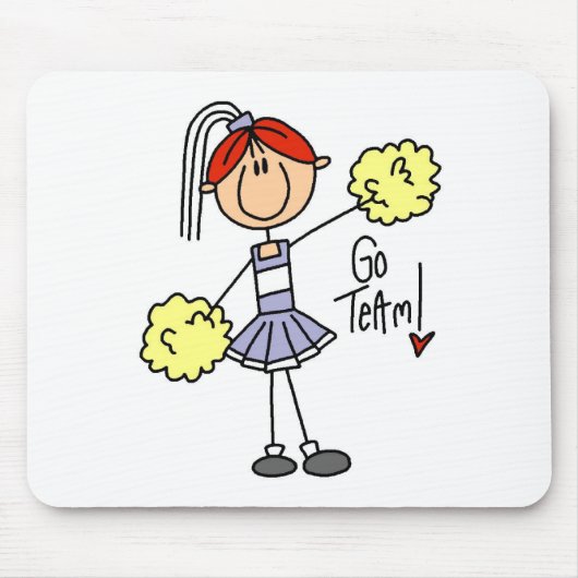 Lavendel Cheerleader Muismat (Voorkant)