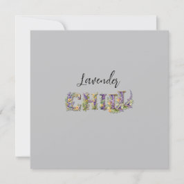 Lavendel Chill Kaart