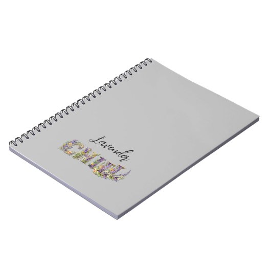 Lavendel Chill Notitieboek (Linkerzijde)