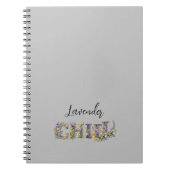 Lavendel Chill Notitieboek (Voorkant)