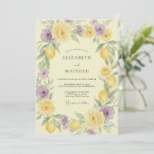 Lavendel Citroen Citrus Gedempte Eucalyptus Bruilo Kaart (Staand voorkant)