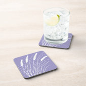 Lavendel coaster met strandgrasontwerp bier onderzetter (Rechterzijde)