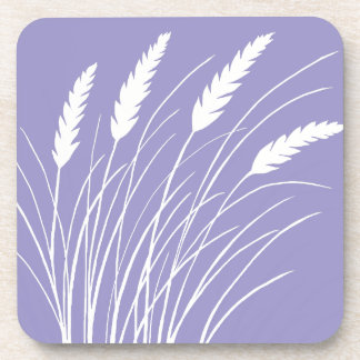 Lavendel coaster met strandgrasontwerp bier onderzetter