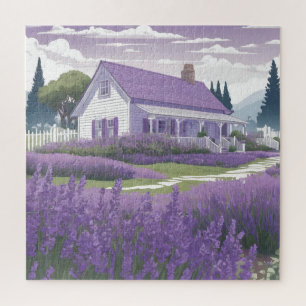 Lavendel Cottage Legpuzzel
