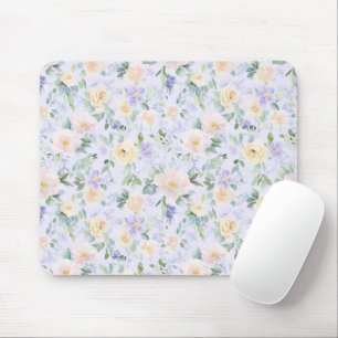 Lavendel Crème Bloemig Muismat