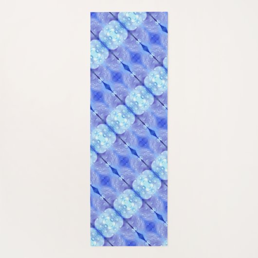 Lavendel Crocus x Recoleta 3 Ikat Yogamat (Achterkant)