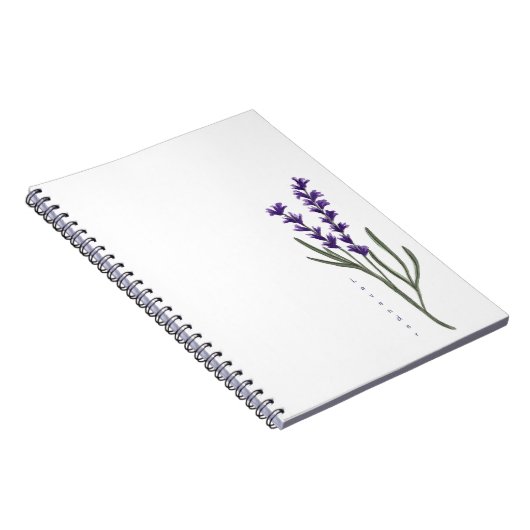 Lavendel Custom Notitieboek (Rechterzijde)