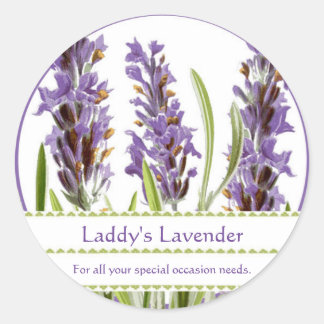 Lavendel Custom Stickers
