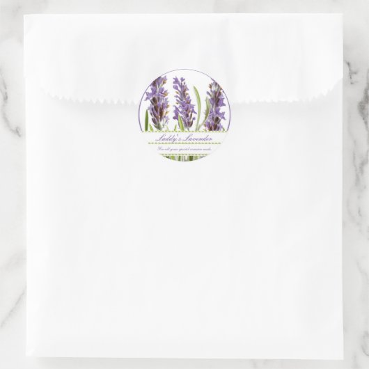 Lavendel Custom Stickers (Tas)
