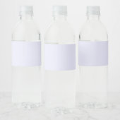 Lavendel Custom Water Flesje Label Waterfles Etiket (Flessen)