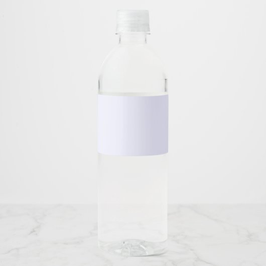 Lavendel Custom Water Flesje Label Waterfles Etiket (Voorkant)