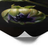 Lavendel Dahlia Flowers Art Print Poster (Hoek)