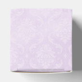 Lavendel Damask Favor Box Bedankdoosjes (Bovenkant)