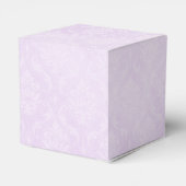 Lavendel Damask Favor Box Bedankdoosjes (Achterkant)