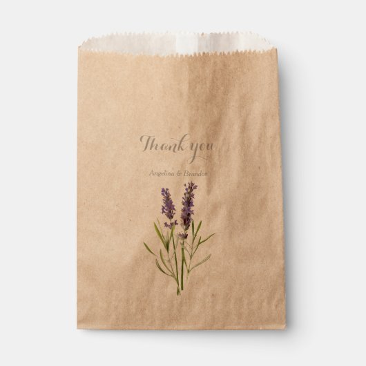  lavendel - Dank u Bedankzakje (Voorkant)