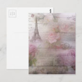 Lavendel Decoupage Briefkaart (Voorkant / Achterkant)