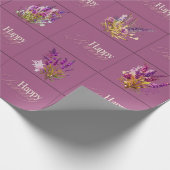Lavendel Design Gift Wrapper Cadeaupapier (Hoek)