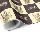 Lavendel Design Gift Wrapper Cadeaupapier (Rol Hoek)