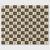 Lavendel Design Gift Wrapper Cadeaupapier (Vlak)