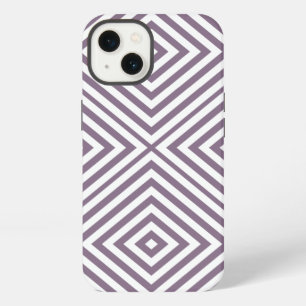 Lavendel Diamant Chevron @ Emporiomoffa iPhone 13 Hoesje