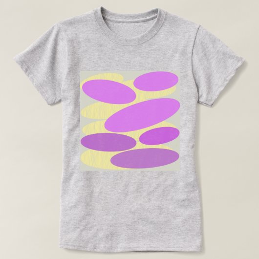 Lavendel Disk T-shirt (Design voorkant)
