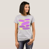 Lavendel Disk T-shirt (Voorkant volledig)