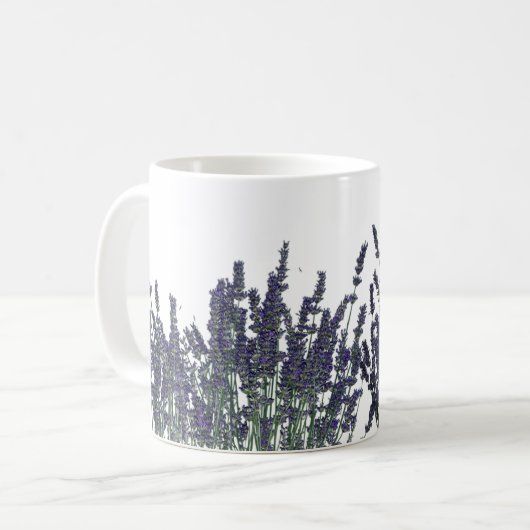 Lavendel Dreams - Keramische Mok (Voorkant links)