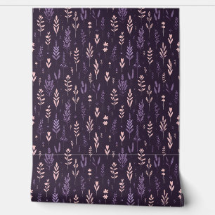 Lavendel Dreams Patroon Behang