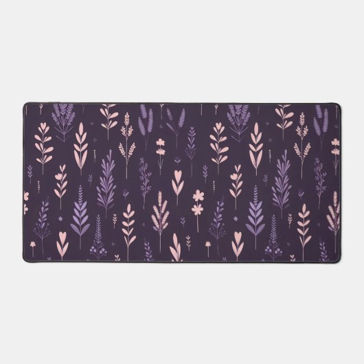 Lavendel Dreams Patroon Bureaumat (Voorkant)
