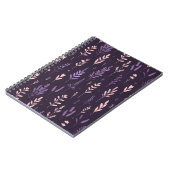 Lavendel Dreams Patroon Notitieboek (Linkerzijde)
