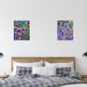 Lavendel Dreamscapes: een duet van Paarse serenite Muurkunst Sets (Slaapkamer)