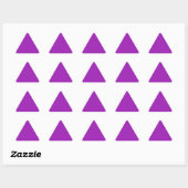 Lavendel Driehoek Sticker (Vel)