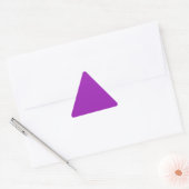 Lavendel Driehoek Sticker (Envelop)